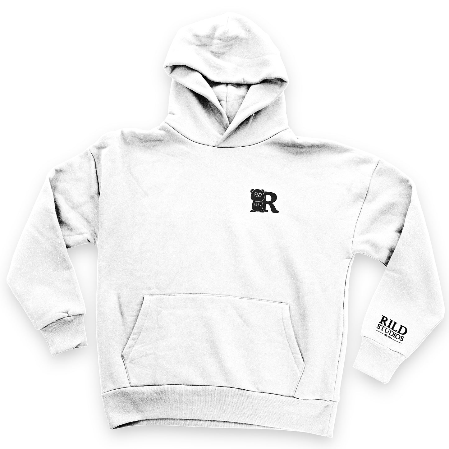 Rild Studios – Essential Hoodie White