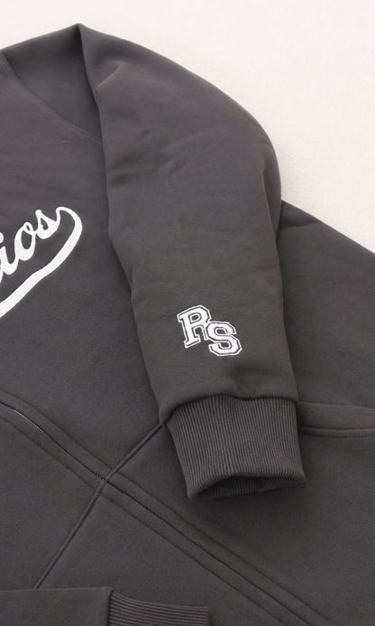 Rild Studios - Born to be Rild ZIP-Hoodie Grey (Limitiert nur bis der Vorrat reicht)