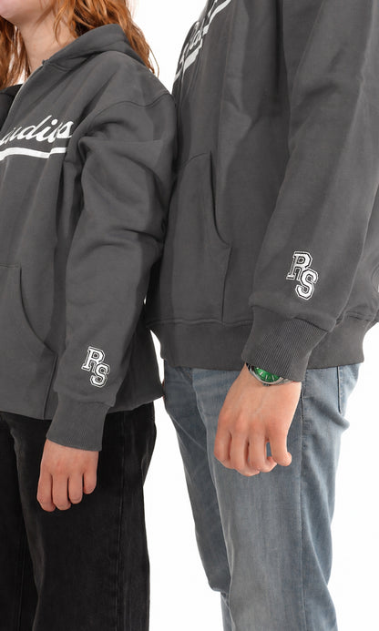 Rild Studios - Born to be Rild ZIP-Hoodie Grey (Limitiert nur bis der Vorrat reicht)
