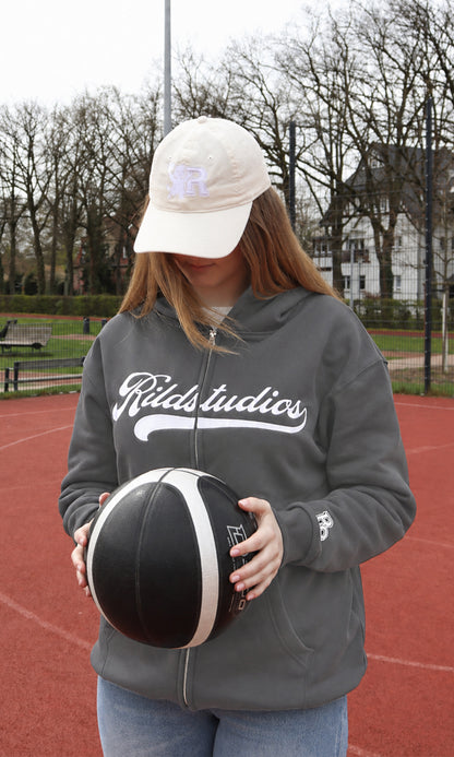 Rild Studios - Born to be Rild ZIP-Hoodie Grey (Limitiert nur bis der Vorrat reicht)