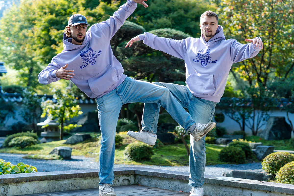 Rild Studios – Rild Nights Flieder Dragon-Hoodie (Vorbestellbar bis 01.11.26)