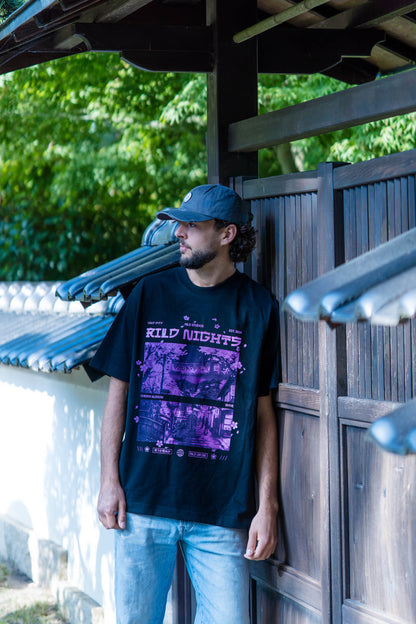 Rild Studios – Rild Nights Kirschblüten-Shirt Oversize (Eine Größe KLEINER empfohlen) (Vorbestellbar bis 01.11.26)